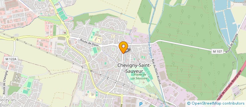localisation de l'entreprise MADAME JOSEPHINE DUCOULOMBIER à CHEVIGNY-SAINT-SAUVEUR