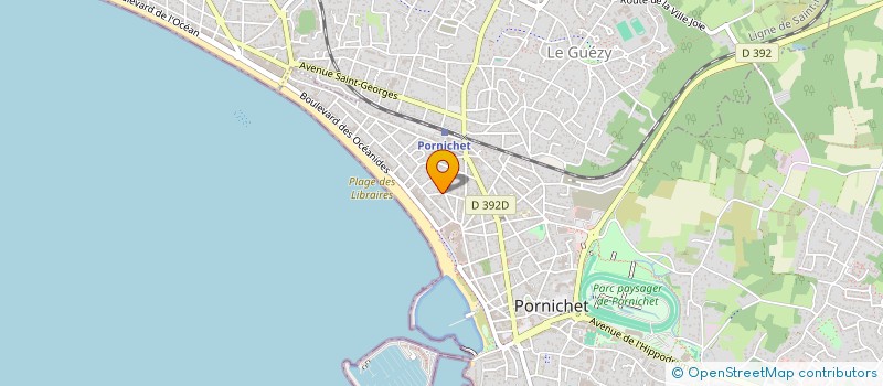 localisation de l'entreprise MADAME JOSEPHINE DUMONT  PORNICHET