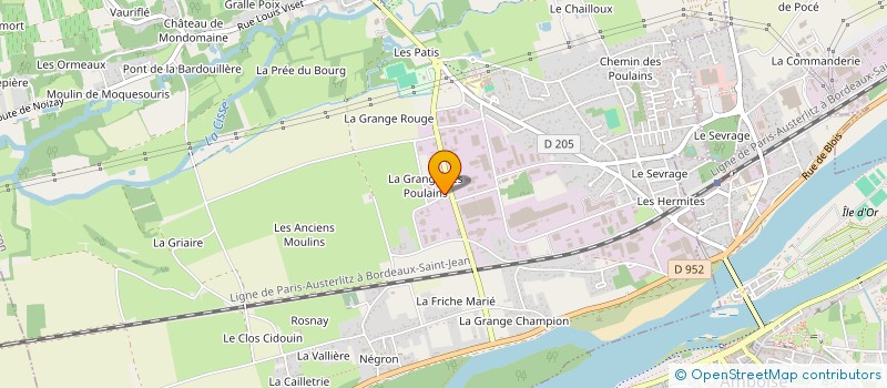 localisation de l'entreprise MADAME JOSEPHINE DUTREMEE  NAZELLES-NEGRON