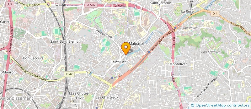 localisation de l'entreprise MADAME JOSEPHINE EJDAHARIAN à MARSEILLE