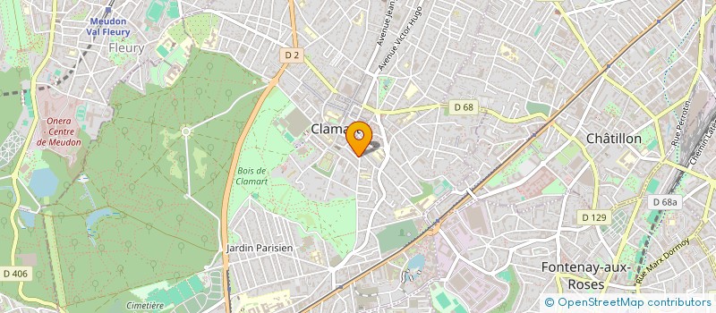 localisation de l'entreprise MADAME JOSEPHINE ESPHAHANI à CLAMART