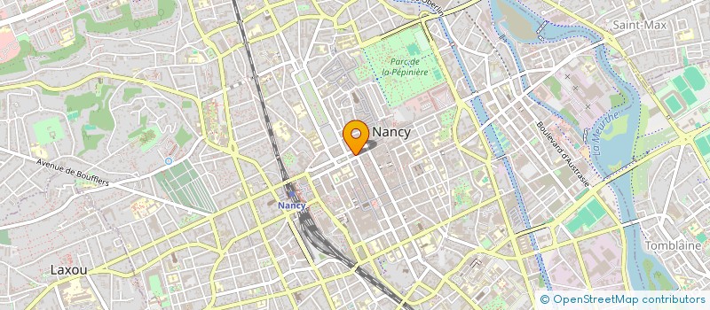 localisation de l'entreprise MADAME JOSEPHINE GAME  NANCY