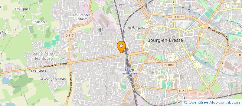 localisation de l'entreprise MADAME JOSEPHINE GARCIA à BOURG-EN-BRESSE