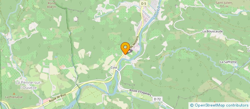 localisation de l'entreprise MADAME JOSEPHINE GAUTRON  BUIS-LES-BARONNIES