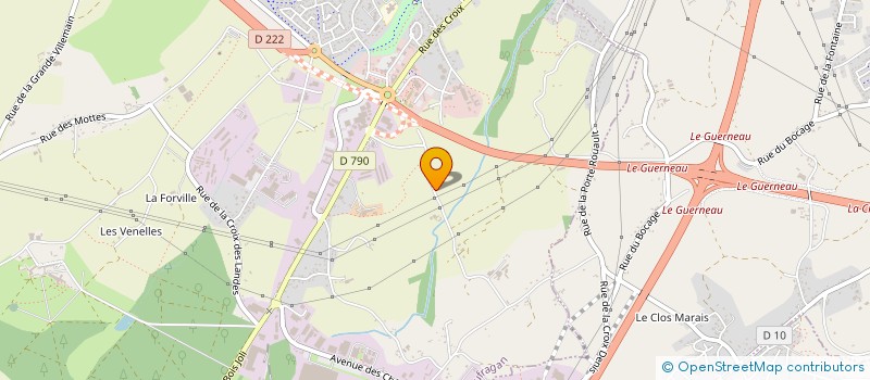 localisation de l'entreprise MADAME JOSEPHINE GOUEDARD  PLOUFRAGAN