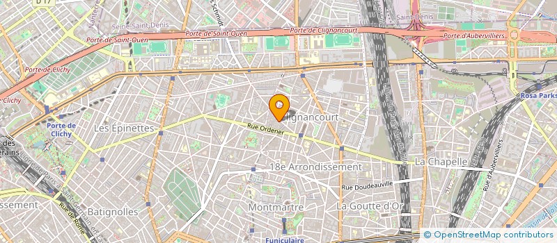 localisation de l'entreprise MADAME JOSEPHINE GRILLET  PARIS