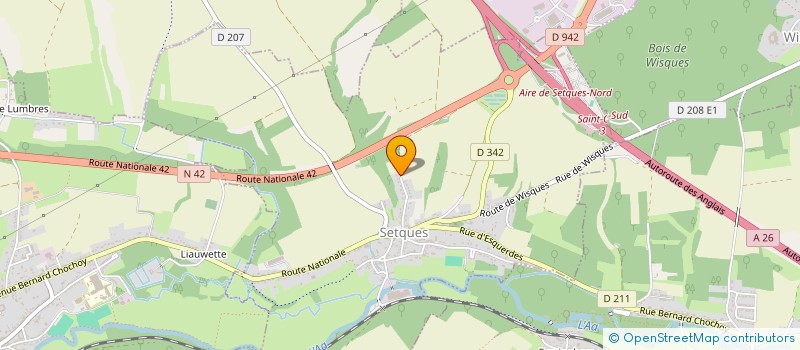 localisation de l'entreprise MADAME JOSEPHINE GRISOLET  SETQUES