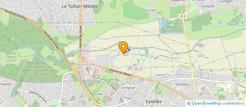 localisation de l'entreprise MADAME JOSEPHINE GROUSSET  EYSINES