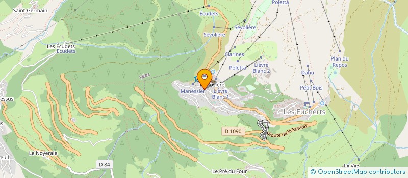 localisation de l'entreprise MADAME JOSEPHINE GUIDO à MONTVALEZAN