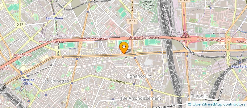 localisation de l'entreprise MADAME JOSEPHINE HANA RIQUOIS  PARIS