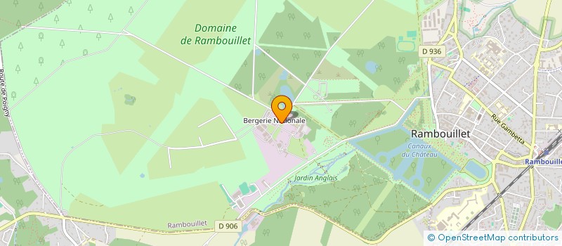 localisation de l'entreprise MADAME JOSEPHINE HART  RAMBOUILLET