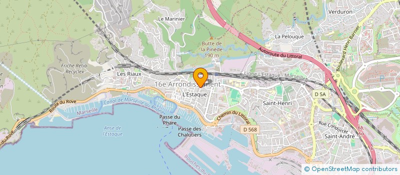 localisation de l'entreprise MADAME JOSEPHINE LAFLEUR  MARSEILLE