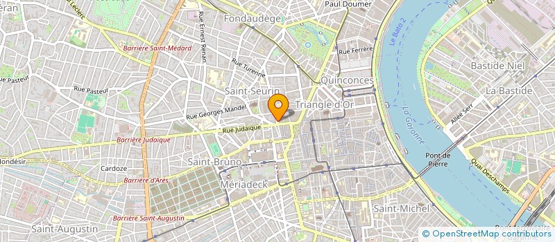 localisation de l'entreprise MADAME JOSEPHINE LALOUS  BORDEAUX