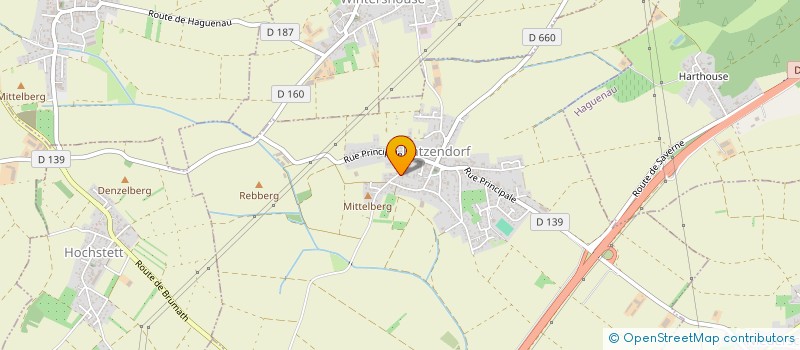 localisation de l'entreprise MADAME JOSEPHINE LINGENHEIM  BATZENDORF