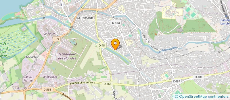localisation de l'entreprise MADAME JOSEPHINE LIPARI  MARIGNANE