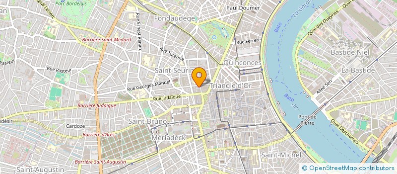 localisation de l'entreprise MADAME JOSEPHINE LOPEZ  BORDEAUX