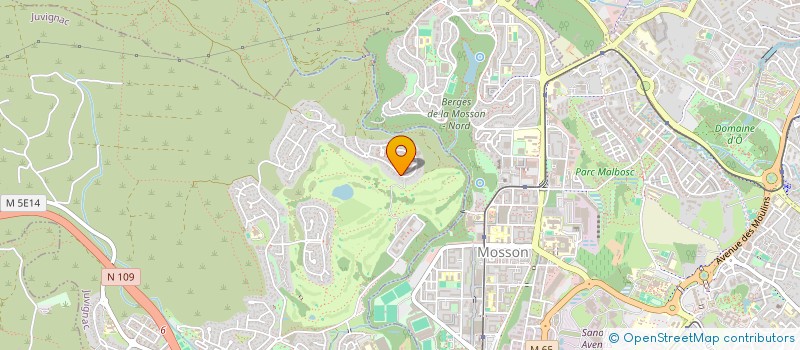 localisation de l'entreprise MADAME JOSEPHINE LUGNIER  JUVIGNAC