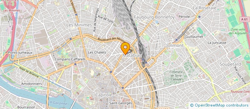 localisation de l'entreprise MADAME JOSEPHINE LUNAL à TOULOUSE