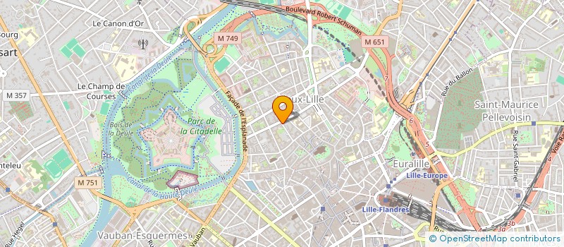 localisation de l'entreprise MADAME JOSEPHINE MACAIRE LOPEZ à LILLE