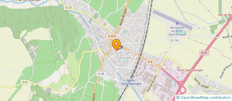 localisation de l'entreprise MADAME JOSEPHINE MAGNIEN-SORNEIN  NUITS-SAINT-GEORGES