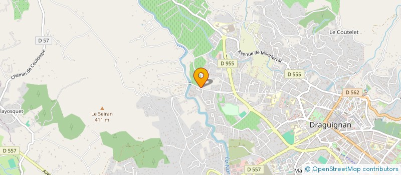 localisation de l'entreprise MADAME JOSEPHINE MARKSTEINER  DRAGUIGNAN