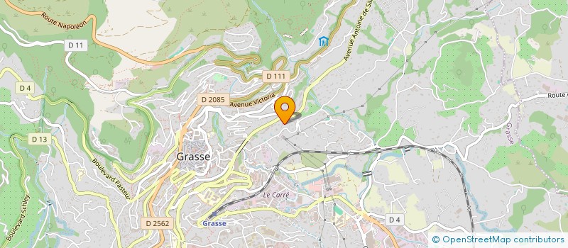 localisation de l'entreprise MADAME JOSEPHINE MARTEL  GRASSE