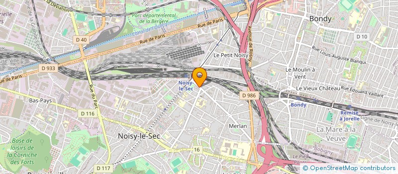 localisation de l'entreprise MADAME JOSEPHINE MATHOS à NOISY-LE-SEC
