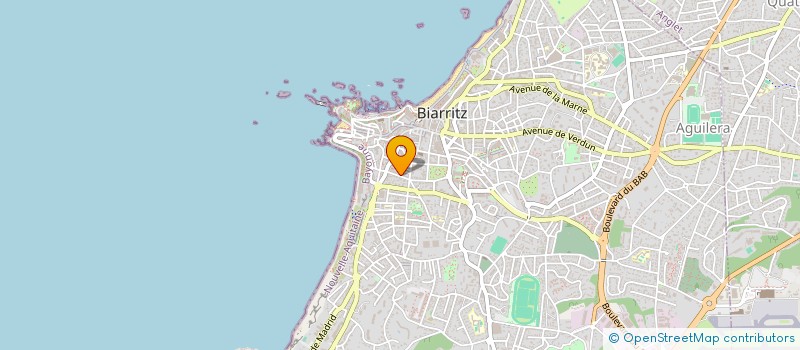 localisation de l'entreprise MADAME JOSEPHINE MENDEZ à BIARRITZ