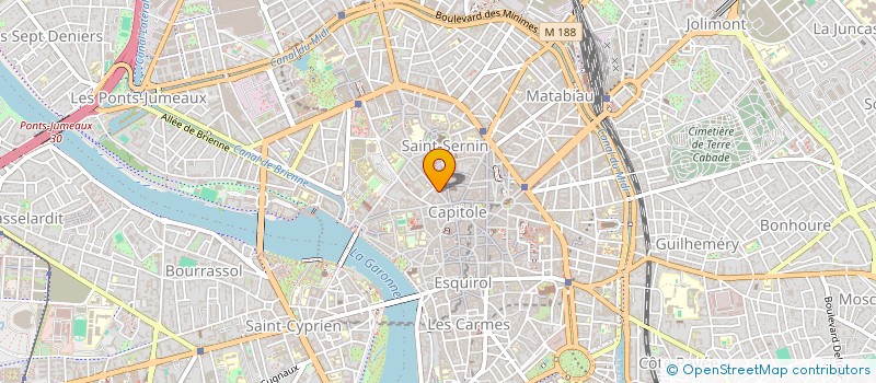 localisation de l'entreprise MADAME JOSEPHINE MILHAU à TOULOUSE