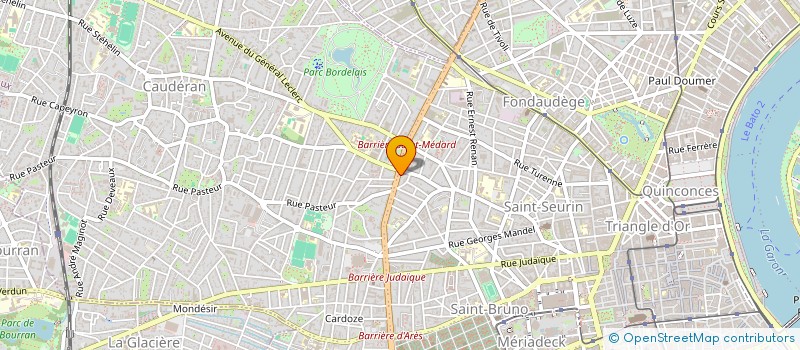 localisation de l'entreprise MADAME JOSEPHINE MORA  BORDEAUX