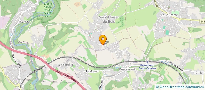 localisation de l'entreprise MADAME JOSEPHINE NOGUER-BONVALOT  SAINT-BLAISE-DU-BUIS