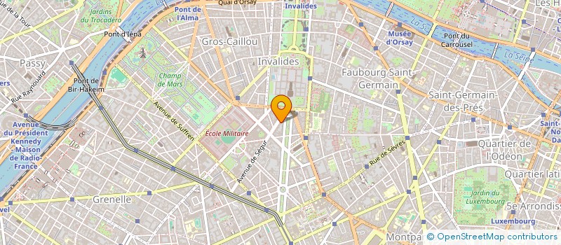 localisation de l'entreprise MADAME JOSEPHINE ODINET  PARIS