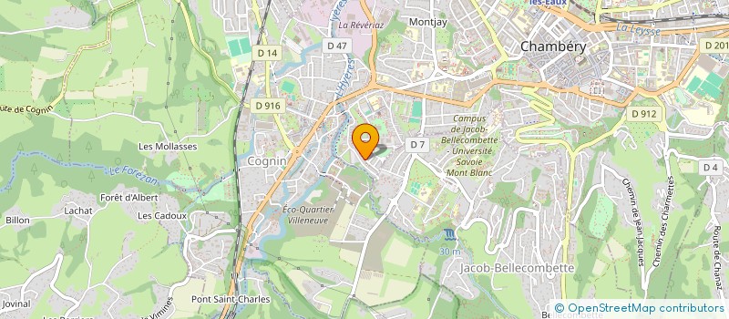 localisation de l'entreprise MADAME JOSEPHINE OGBU  CHAMBERY