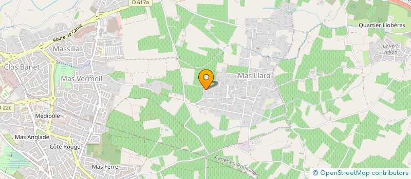 localisation de l'entreprise MADAME JOSEPHINE PAGES à PERPIGNAN