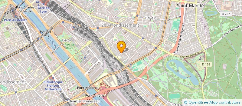 localisation de l'entreprise MADAME JOSEPHINE PETIT  PARIS