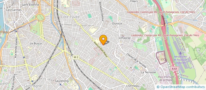 localisation de l'entreprise MADAME JOSEPHINE PICARD  TOULOUSE