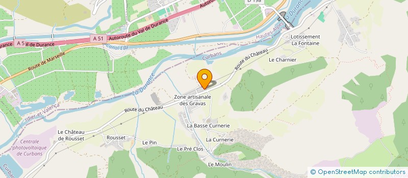 localisation de l'entreprise MADAME JOSEPHINE RAINA  LA SAULCE