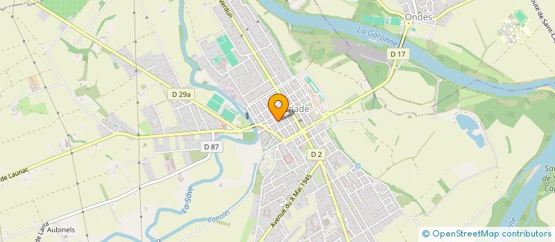 localisation de l'entreprise MADAME JOSEPHINE RAVIER  GRENADE