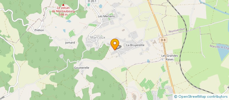 localisation de l'entreprise MADAME JOSEPHINE RIGNANESE à MARCOUX
