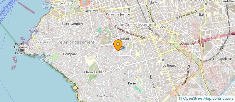 localisation de l'entreprise MADAME JOSEPHINE RIVIERE  MARSEILLE