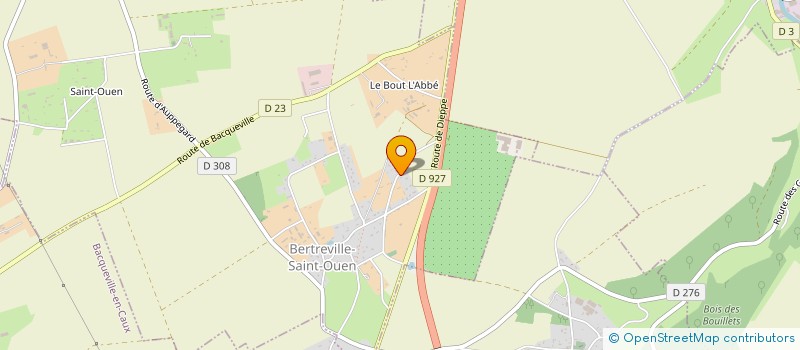 localisation de l'entreprise MADAME JOSEPHINE SAUVAGE  SAINT-CRESPIN