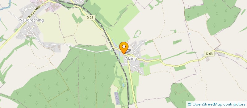 localisation de l'entreprise MADAME JOSEPHINE SCHNEIDER  ALZING