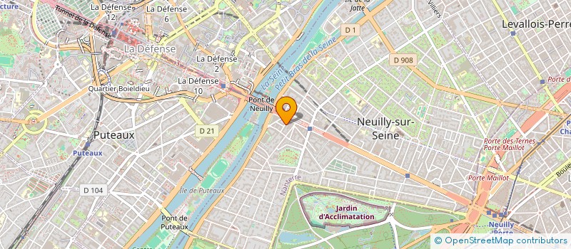 localisation de l'entreprise MADAME JOSEPHINE SEGARD  NEUILLY-SUR-SEINE