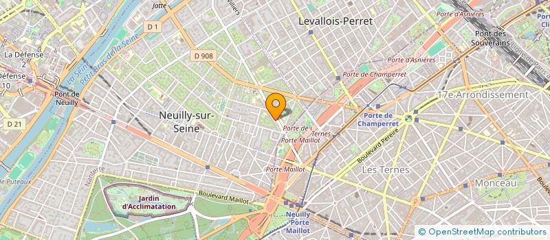 localisation de l'entreprise MADAME JOSEPHINE STEIMER à NEUILLY-SUR-SEINE