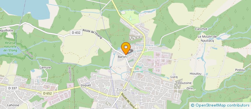 localisation de l'entreprise MADAME JOSEPHINE TERRAS  TOSSE