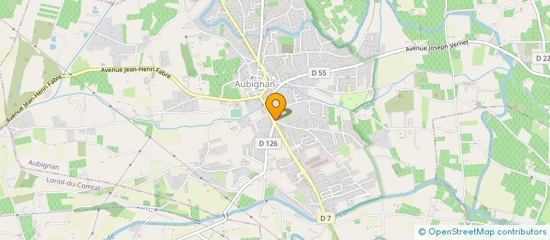 localisation de l'entreprise MADAME JOSEPHINE THELCIDE  AUBIGNAN