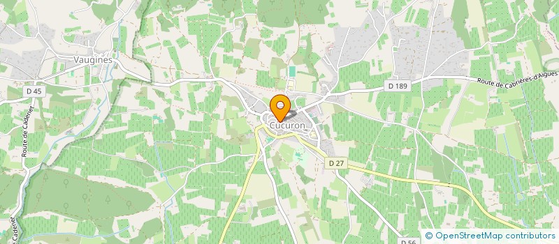 localisation de l'entreprise MADAME JOSEPHINE THOMACHOT  CUCURON