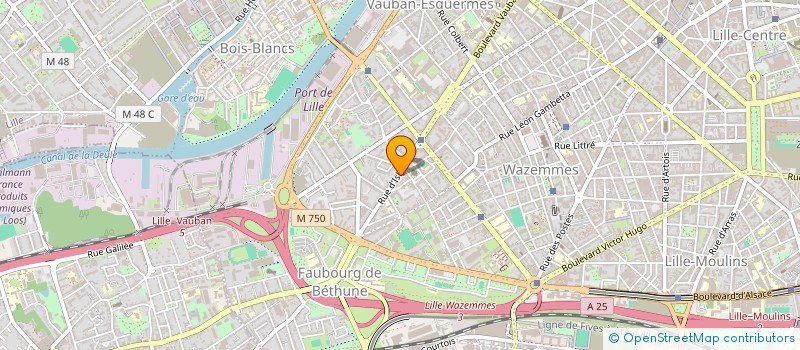 localisation de l'entreprise MADAME JOSEPHINE TRAMONTANA à LILLE