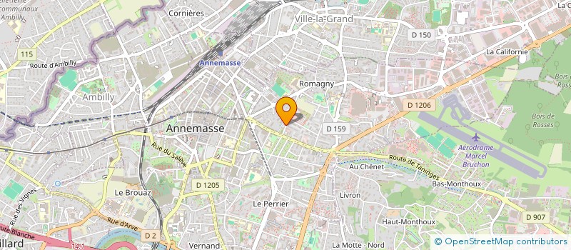 localisation de l'entreprise MADAME JOSEPHINE YOLANDE SOLINO ODODI à ANNEMASSE