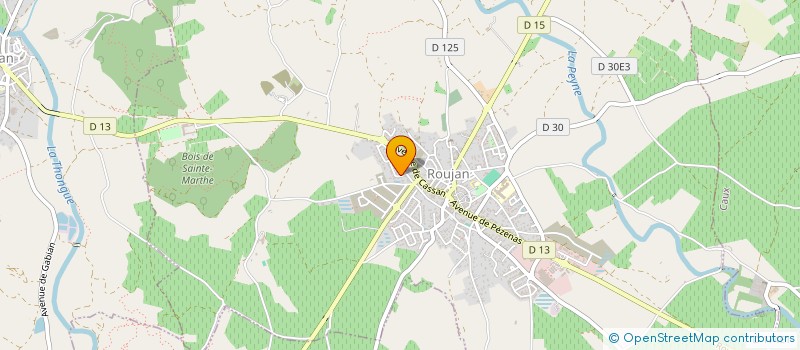 localisation de l'entreprise MADAME JOSEPHINE ZARAGOZA  FONTES